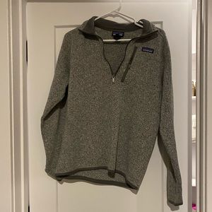 Grey Quarter zip Patagonia